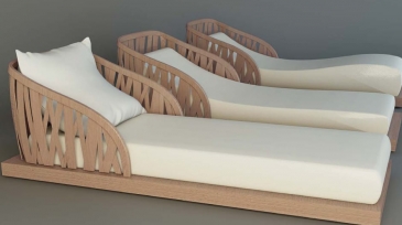 Wellness Design Chaise Lounge