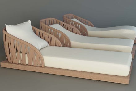 Wellness Design Chaise Lounge